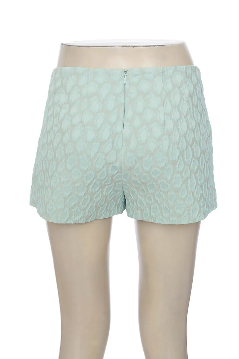 SHORT COLOR VERDE  ZARA