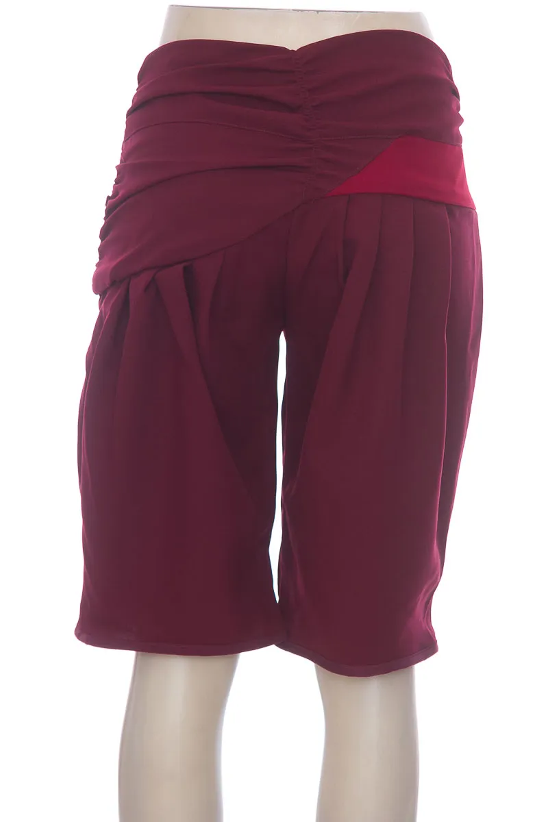 SHORT COLOR VINOTINTO  CLOSEANDO