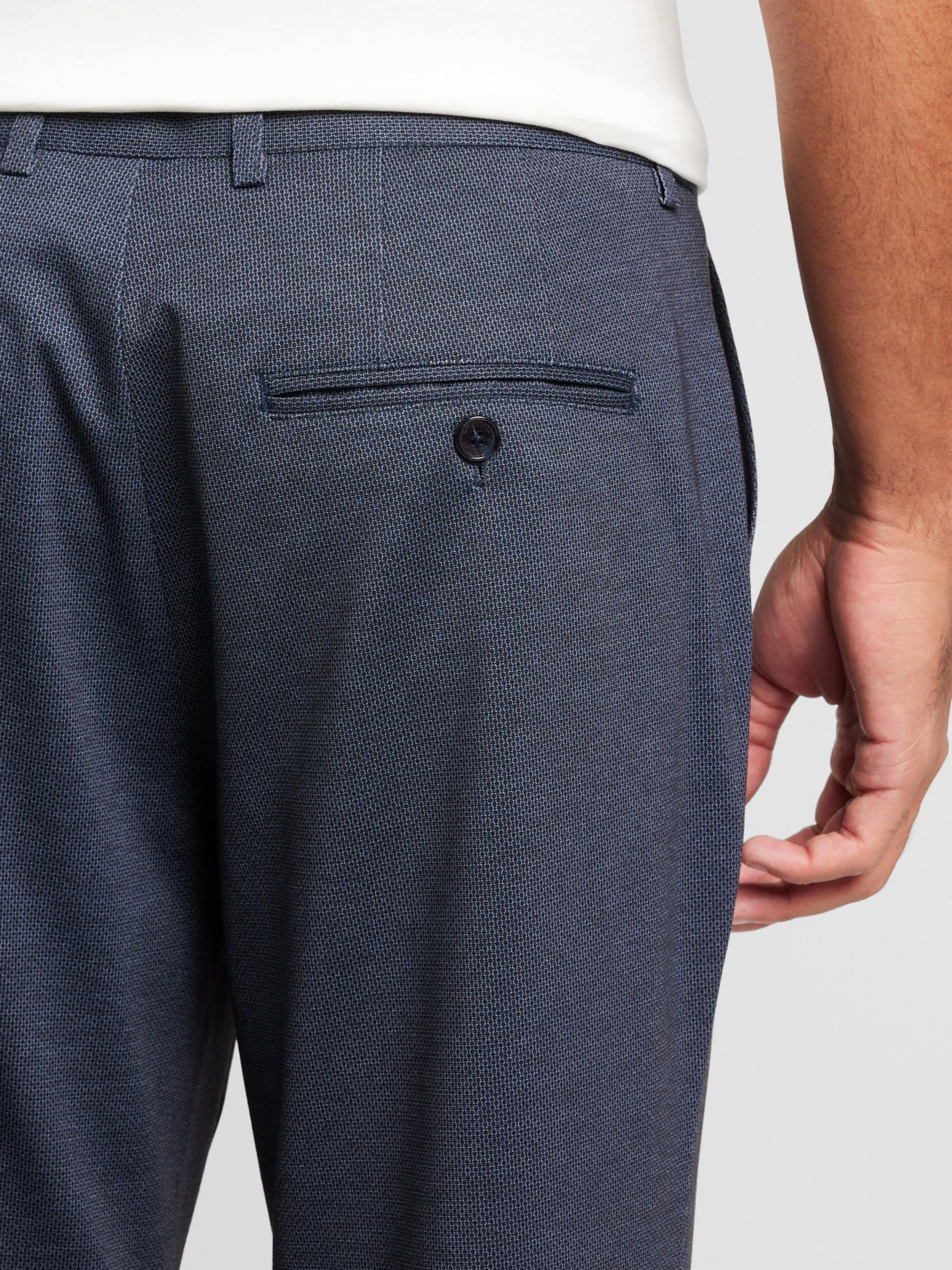 Slimfit Pantalón chino 'Liam' Matinique en Navy