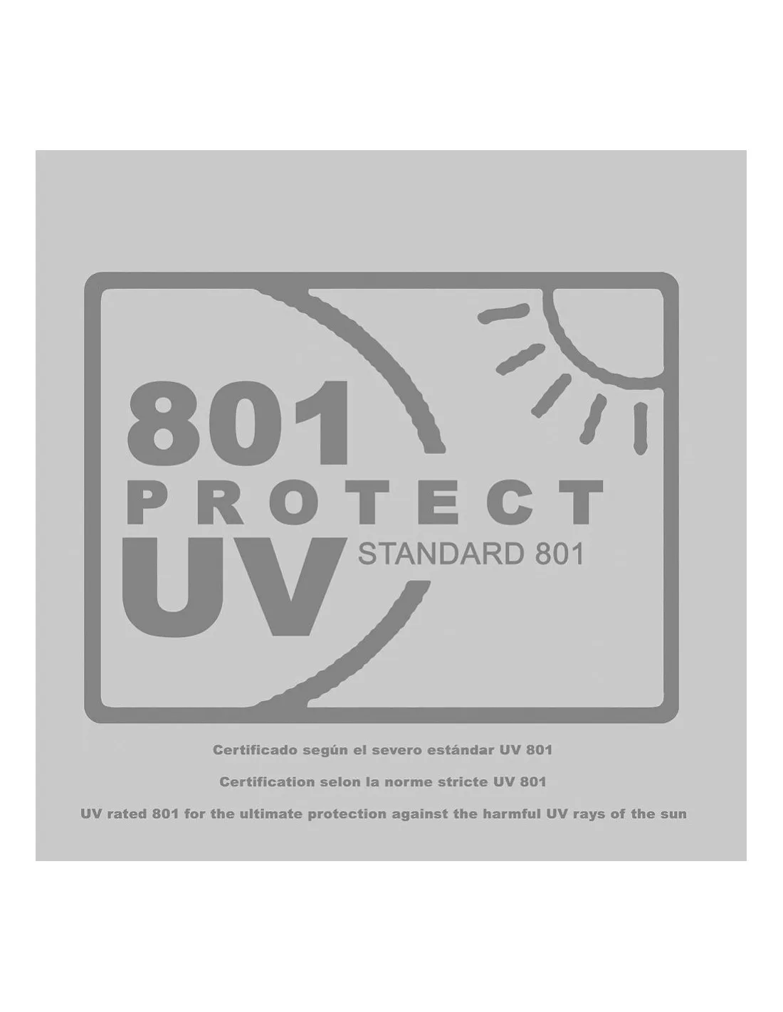 Sombrilla con protección UVA de Uzturre