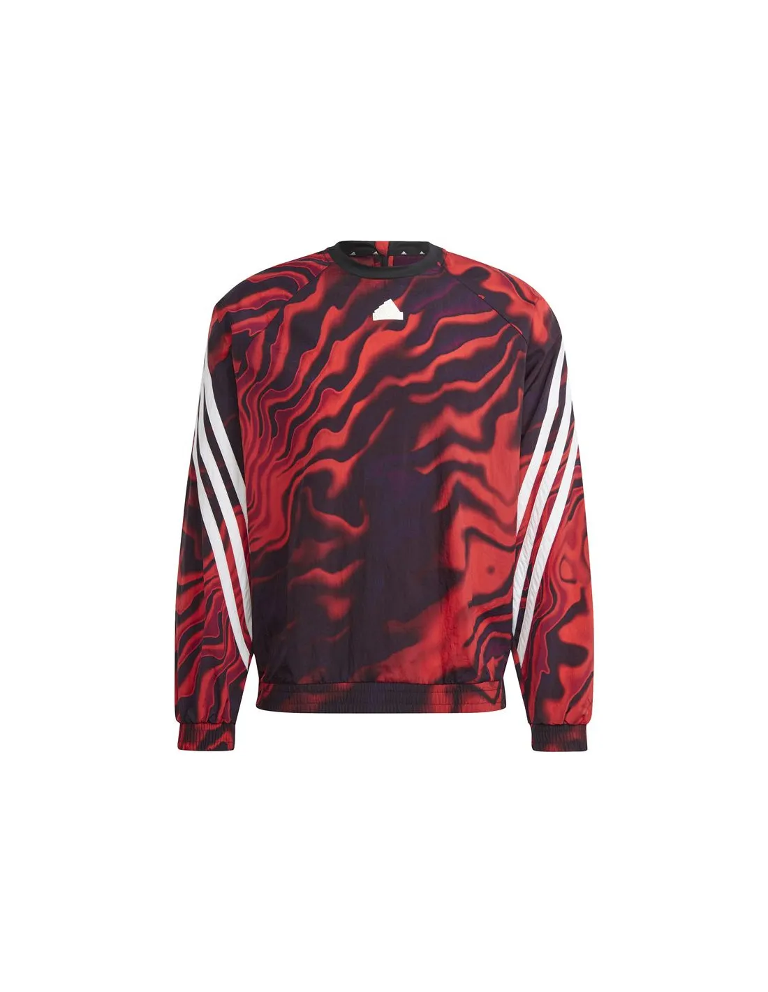 Sudadera adidas M Fi Aop Crw Hombre
