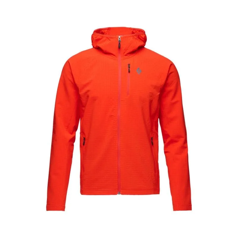 Sudadera Black Diamond Coefficient Storm Full Zip Hoody (Octane) Hombre