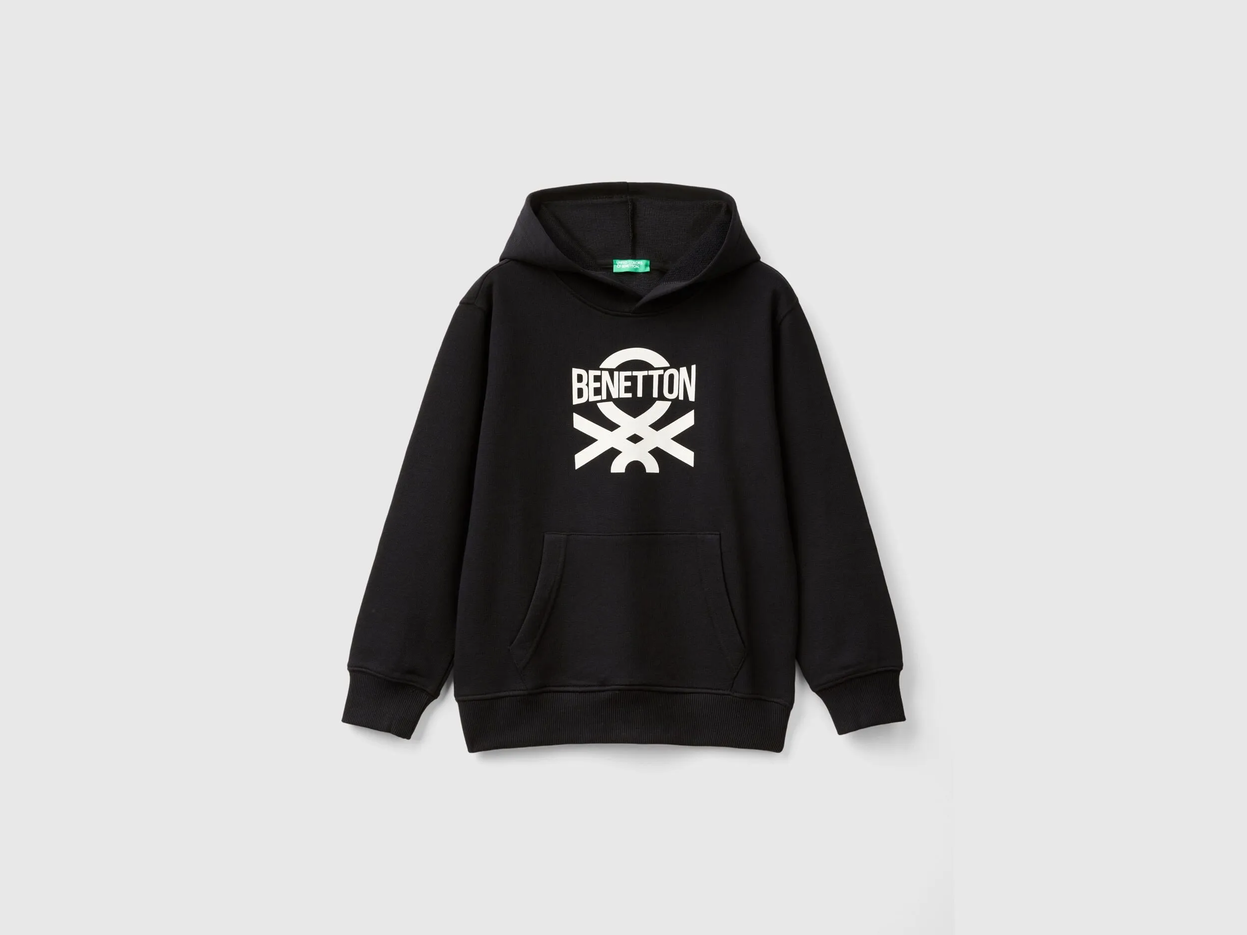 Sudadera con estampado y capucha