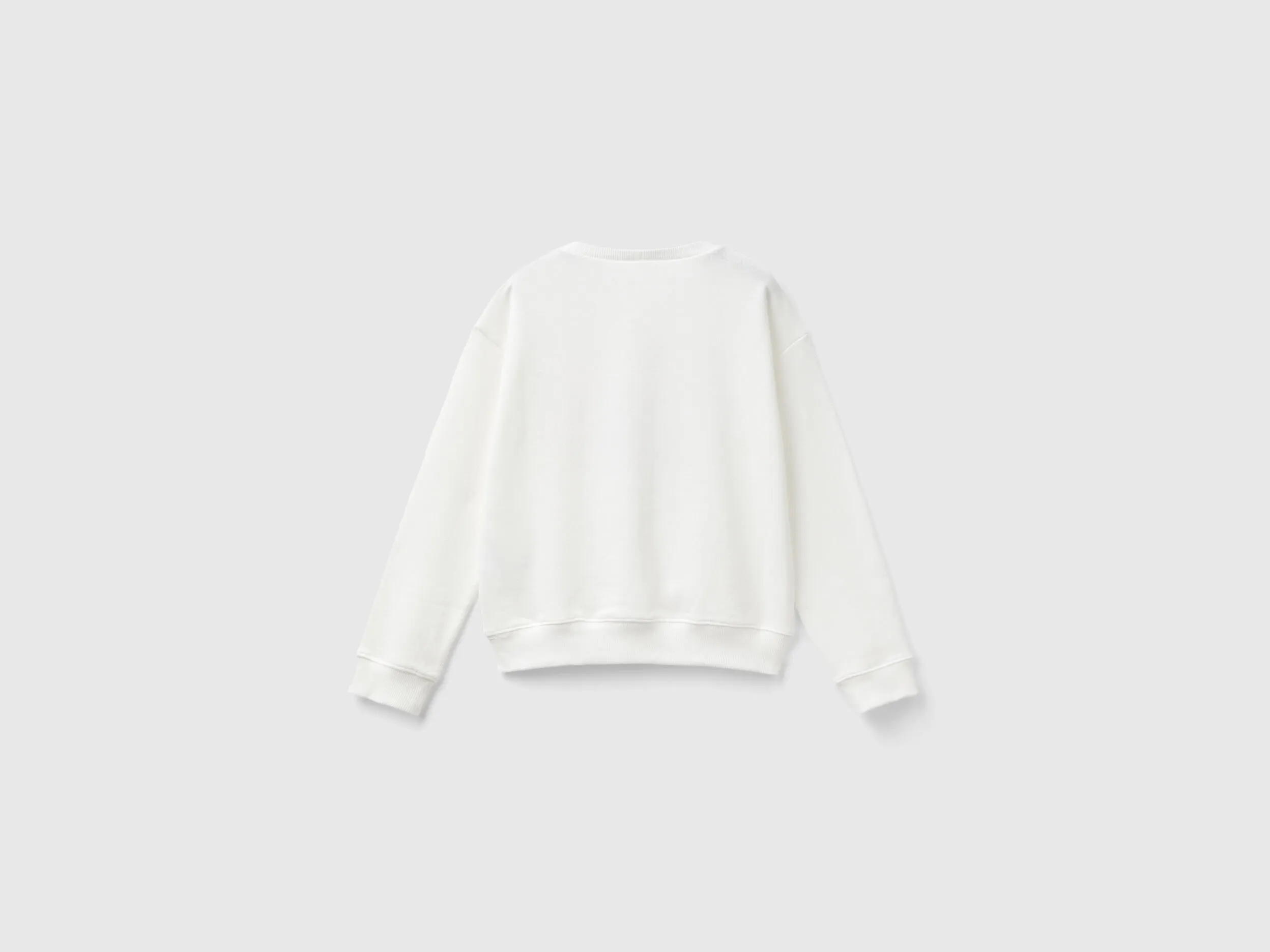 Sudadera de 100 % algodón con logotipo de glitter