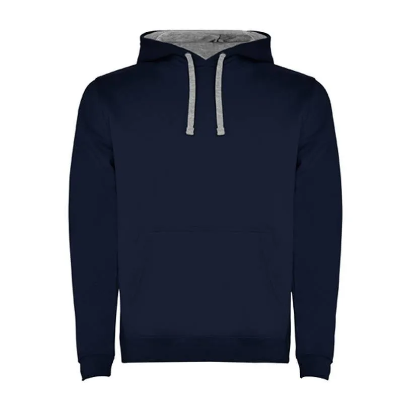 Sudadera de niño con capucha bicolor