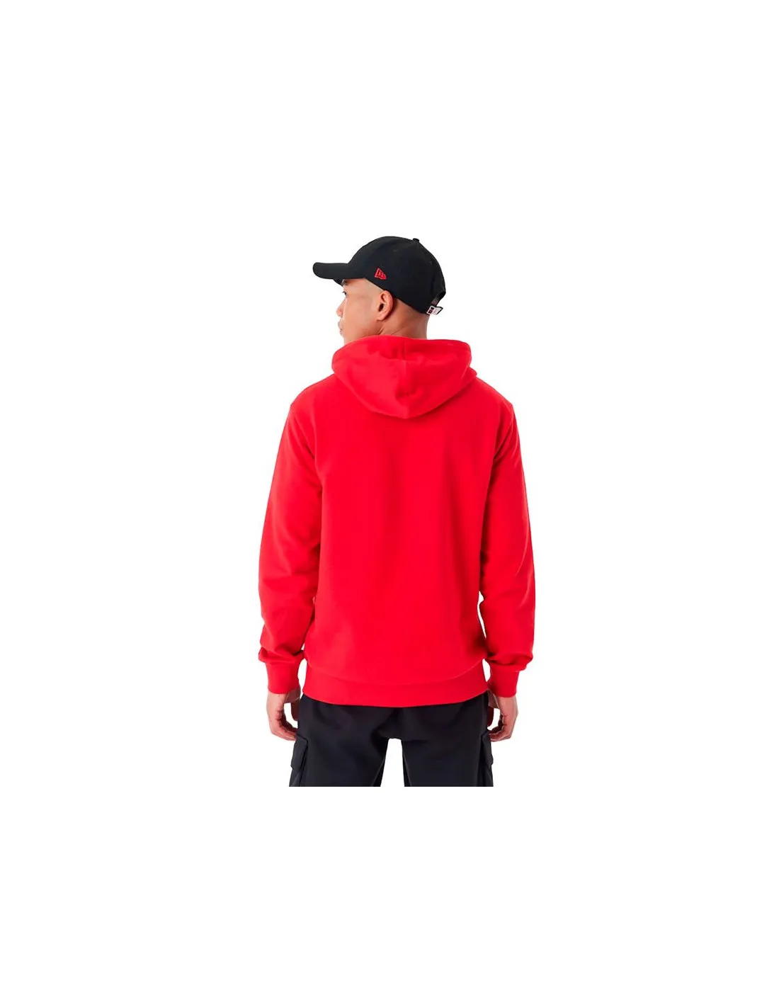 Sudadera New Era Chicago Bull NBA Script Full Zip Rojo
