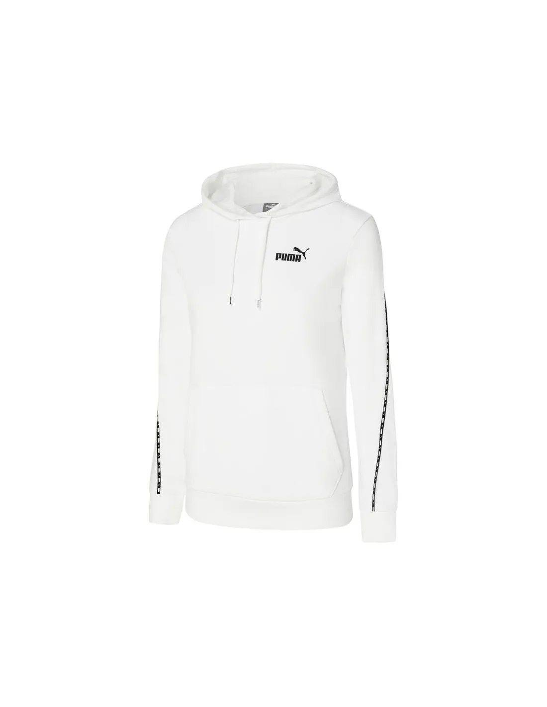 Sudadera Puma Power Tape Mujer White