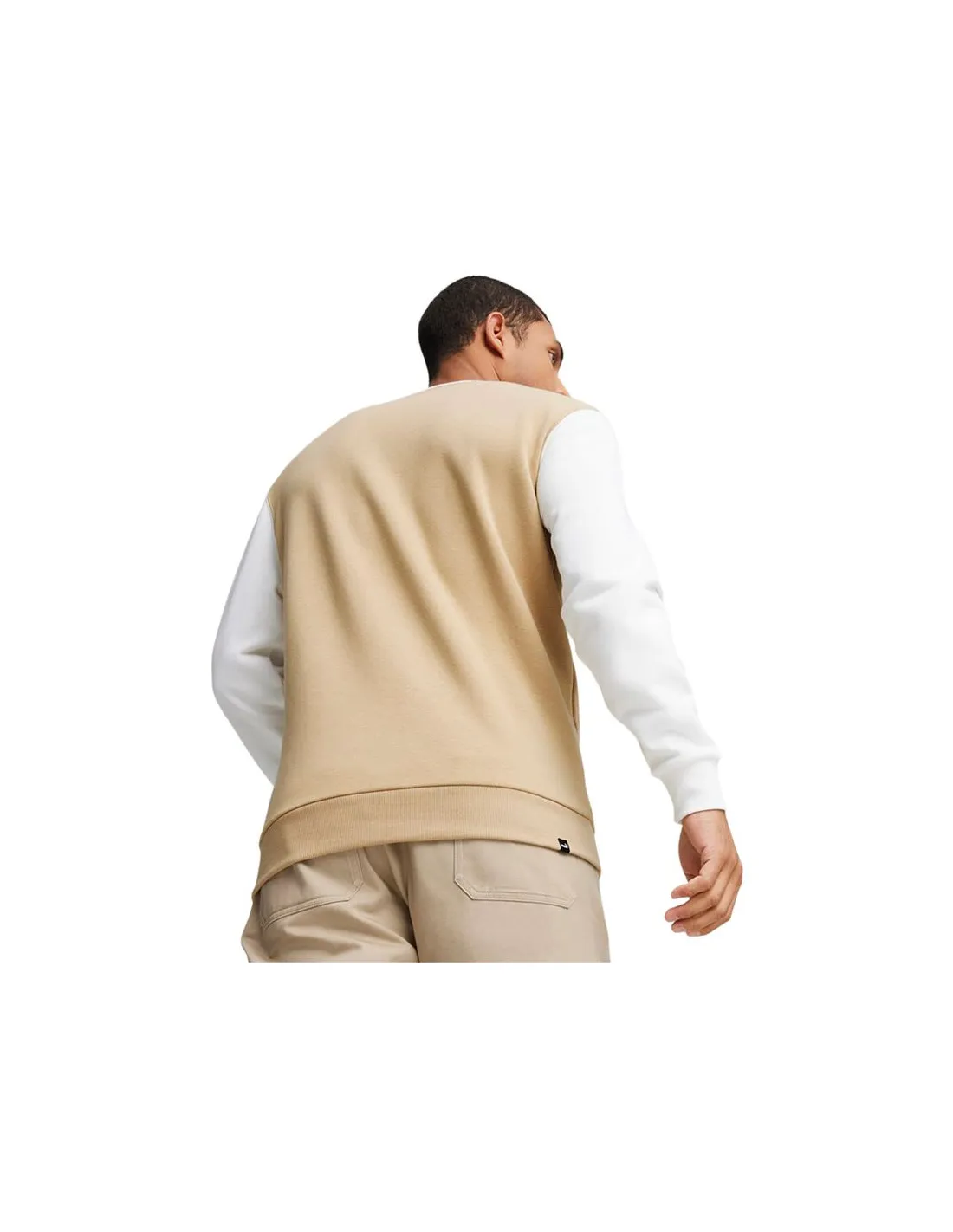 Sudadera Puma Squad Beige Hombre