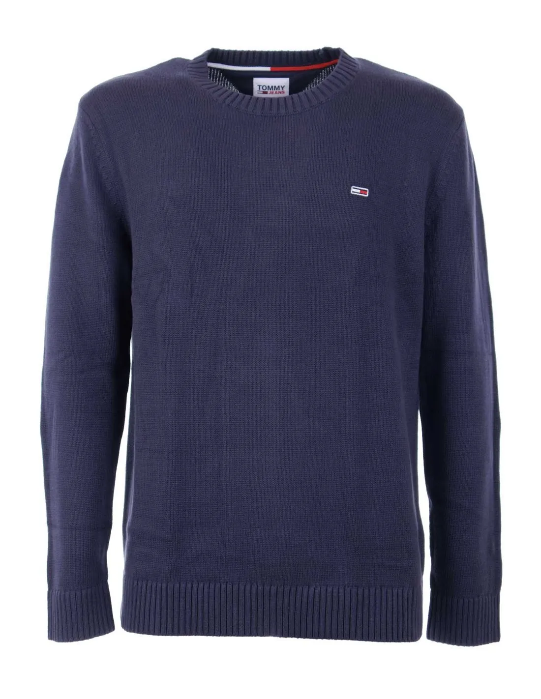 TOMMY JEANS  JERSEY AZUL MARINO TJM ESSENTIAL CREW DM0DM11856 HOMBRE