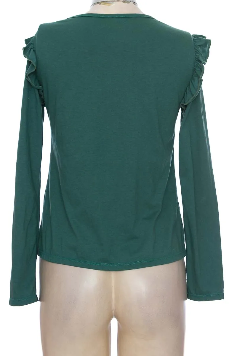 TOP / CAMISETA COLOR VERDE  PACíFIKA