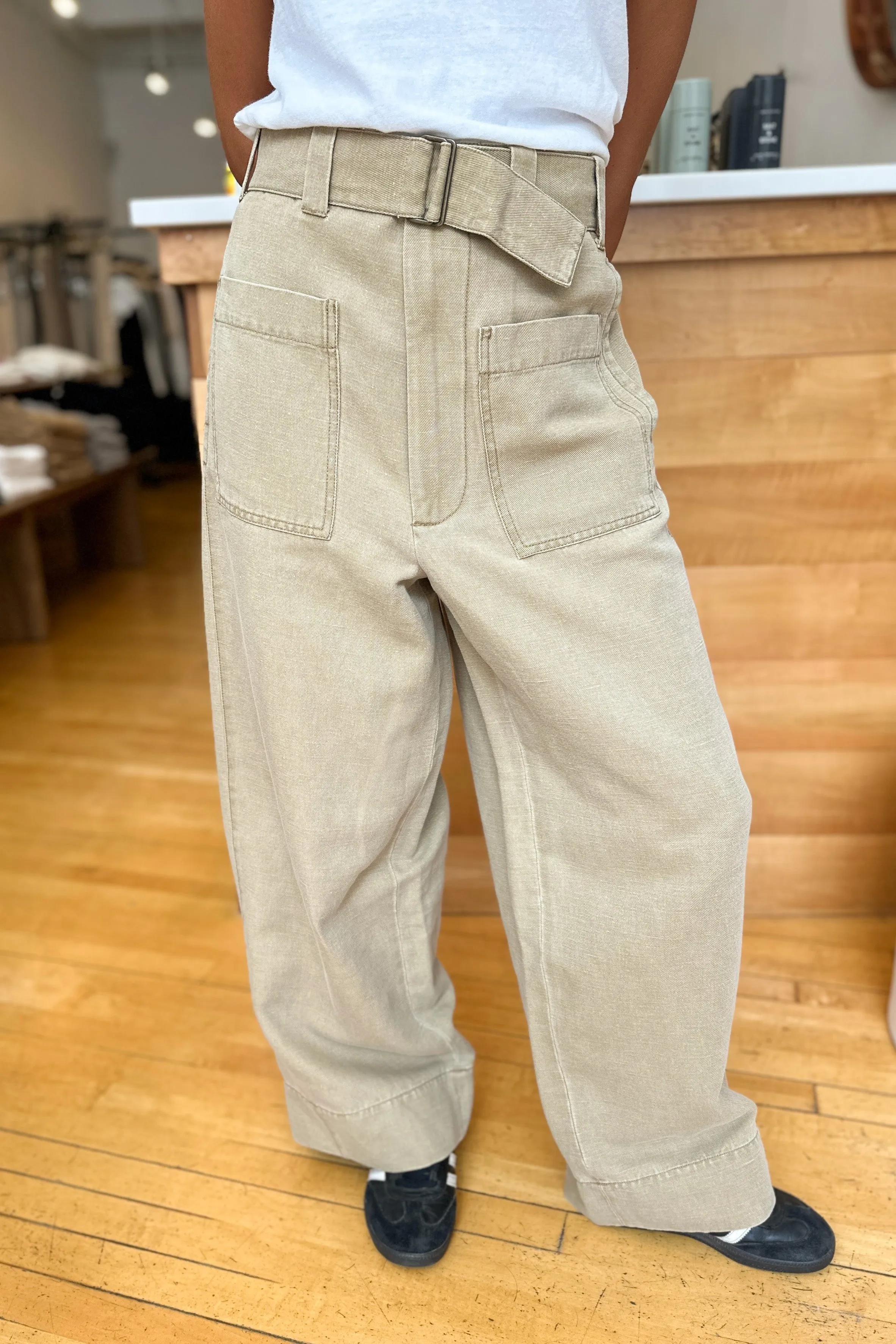 Vagabond Pant in Beige