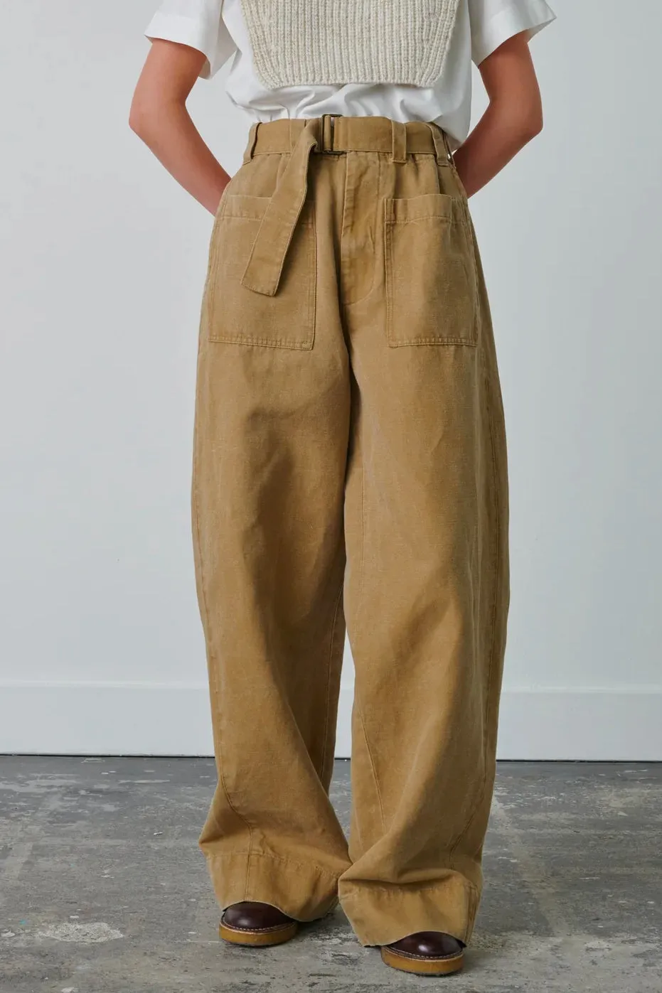 Vagabond Pant in Beige