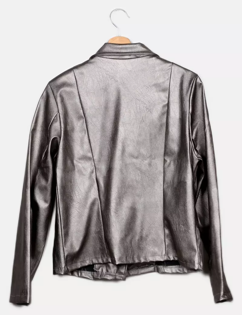 Valentina Chaqueta biker Polipiel