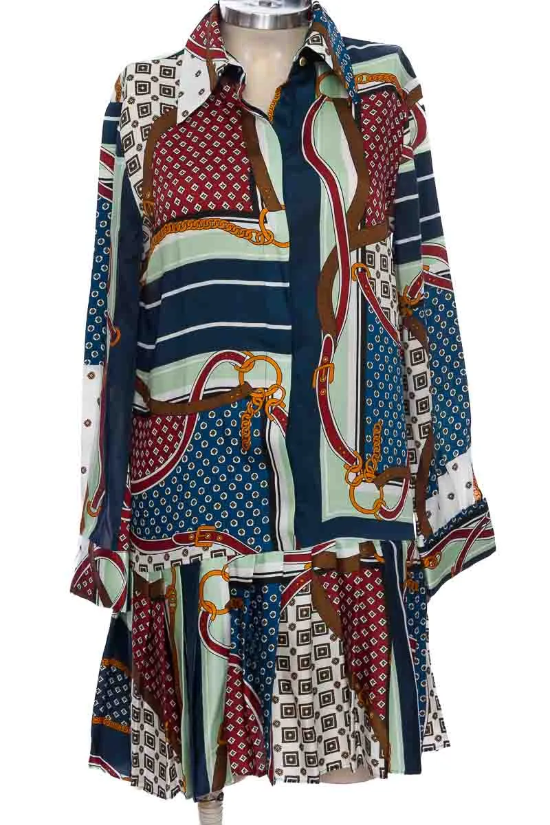 VESTIDO / ENTERIZO COLOR AZUL  ZARA
