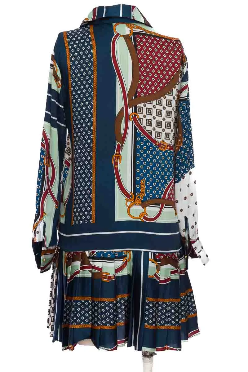 VESTIDO / ENTERIZO COLOR AZUL  ZARA