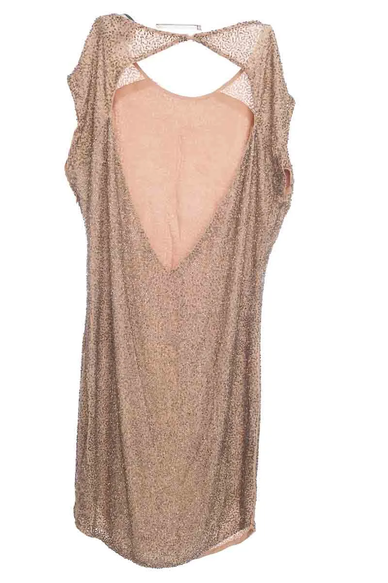 VESTIDO / ENTERIZO COLOR BEIGE  HAUTE HIPPIE