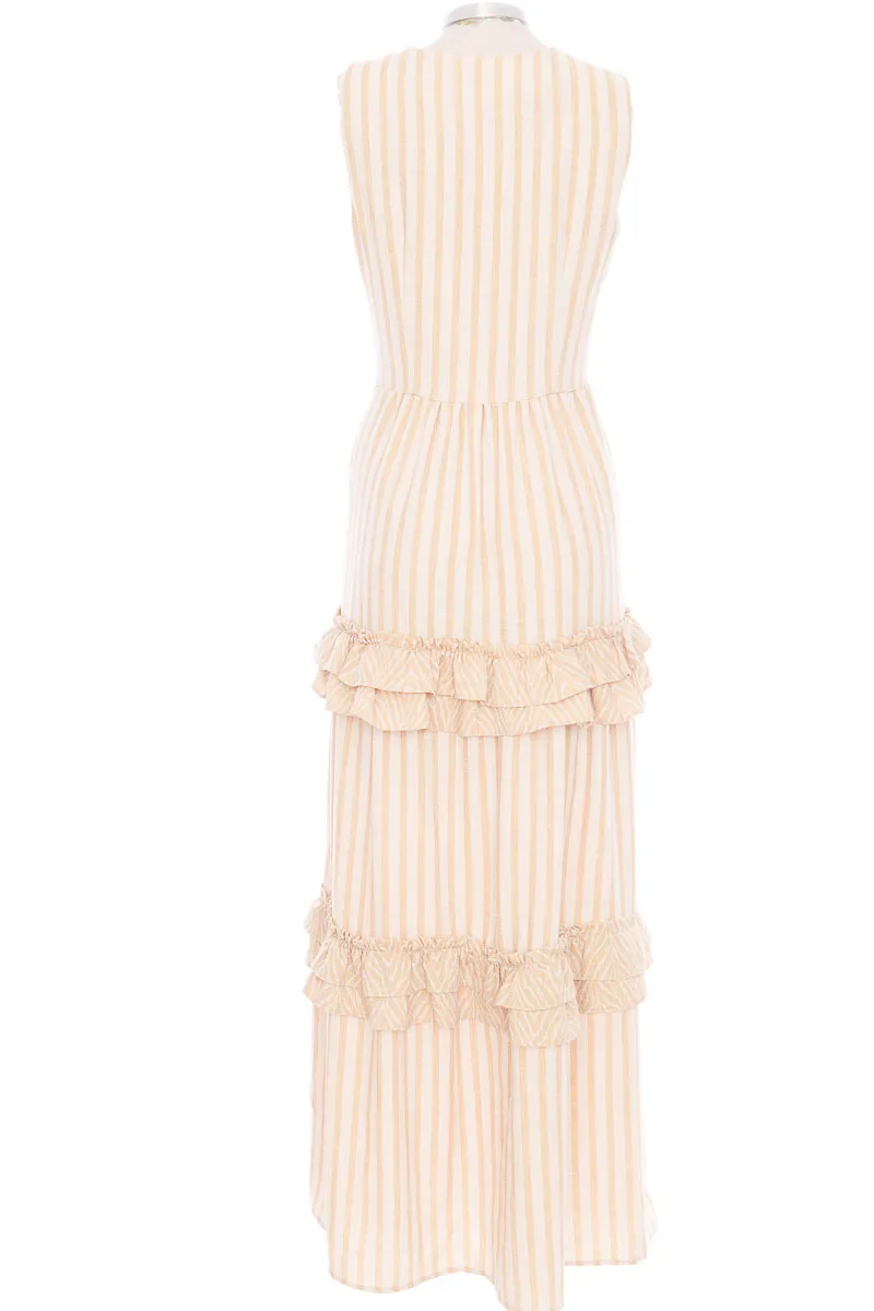 VESTIDO / ENTERIZO COLOR BEIGE  MARIANO