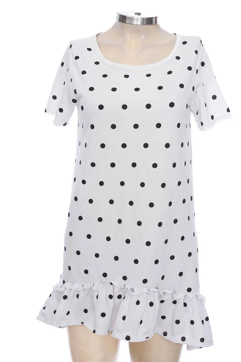 VESTIDO / ENTERIZO COLOR BLANCO  LOGUIN
