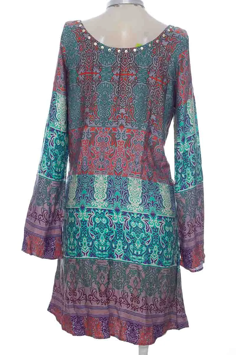 VESTIDO / ENTERIZO COLOR ESTAMPADO  ELA