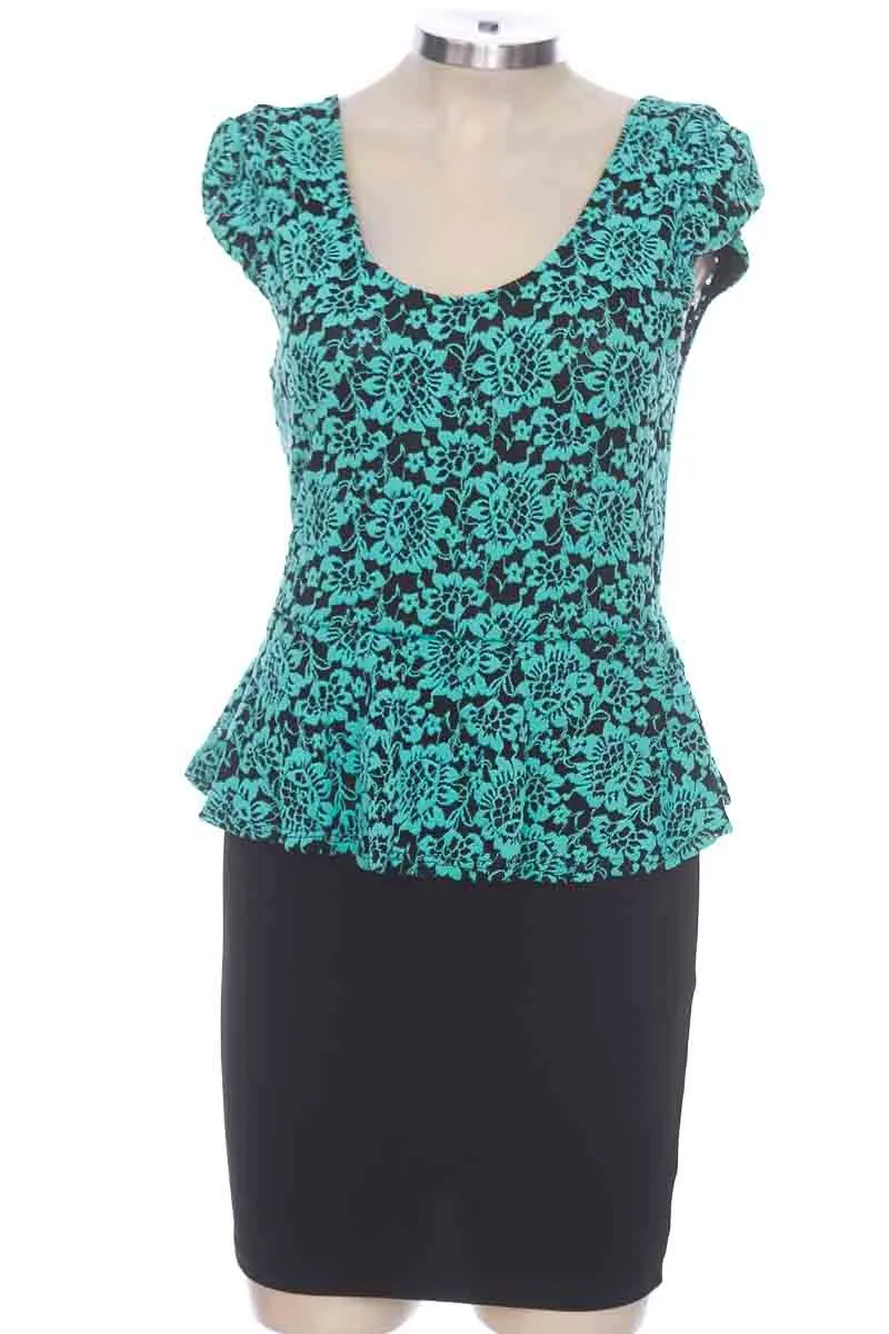 VESTIDO / ENTERIZO COLOR NEGRO  YABES