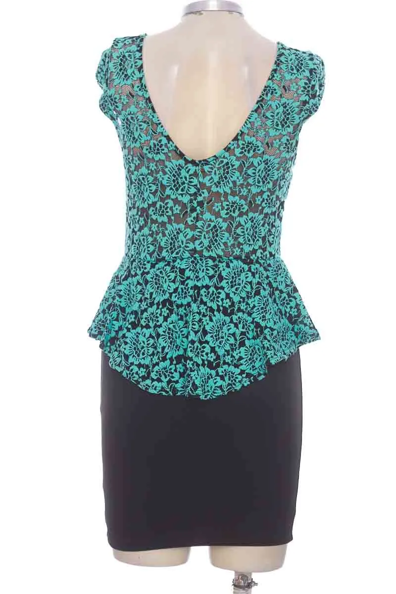 VESTIDO / ENTERIZO COLOR NEGRO  YABES