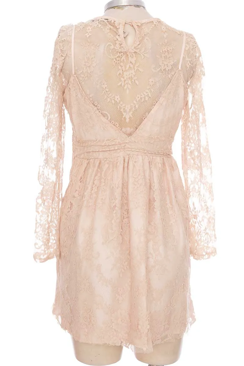 VESTIDO / ENTERIZO COLOR ROSADO  ELA