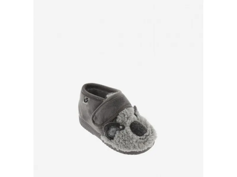 ZAPATILLA DE CASA OJALÁ ANIMALES 105119 VICTORIA EN COLOR GRIS