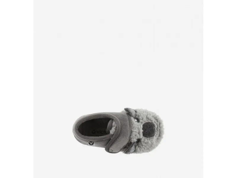 ZAPATILLA DE CASA OJALÁ ANIMALES 105119 VICTORIA EN COLOR GRIS