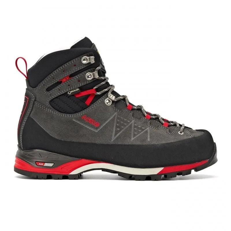 Zapatillas Asolo Traverse GV (Grafito/Rojo) Hombre