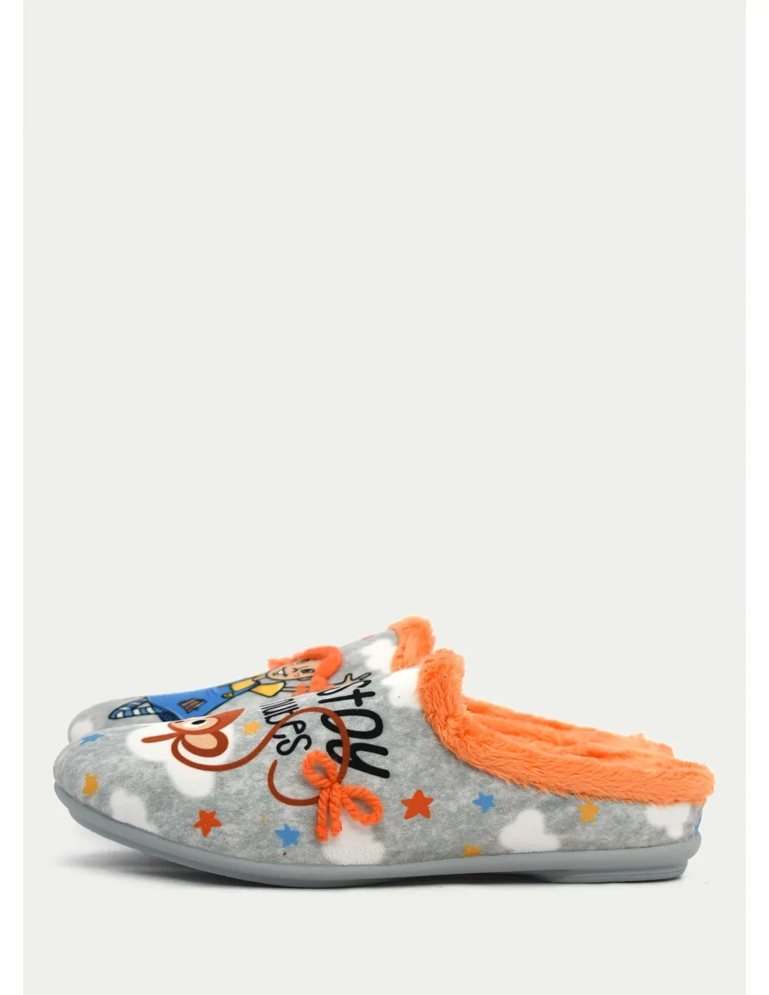 ZAPATILLAS DE CASA VULCABICHA 1373 GRIS CLARO 