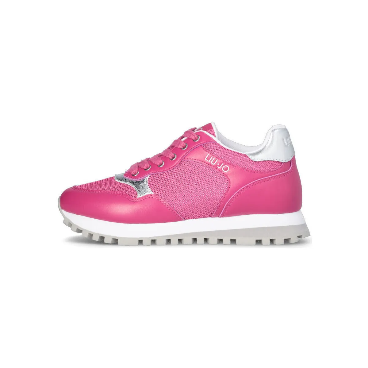 Zapatillas de malla brillante