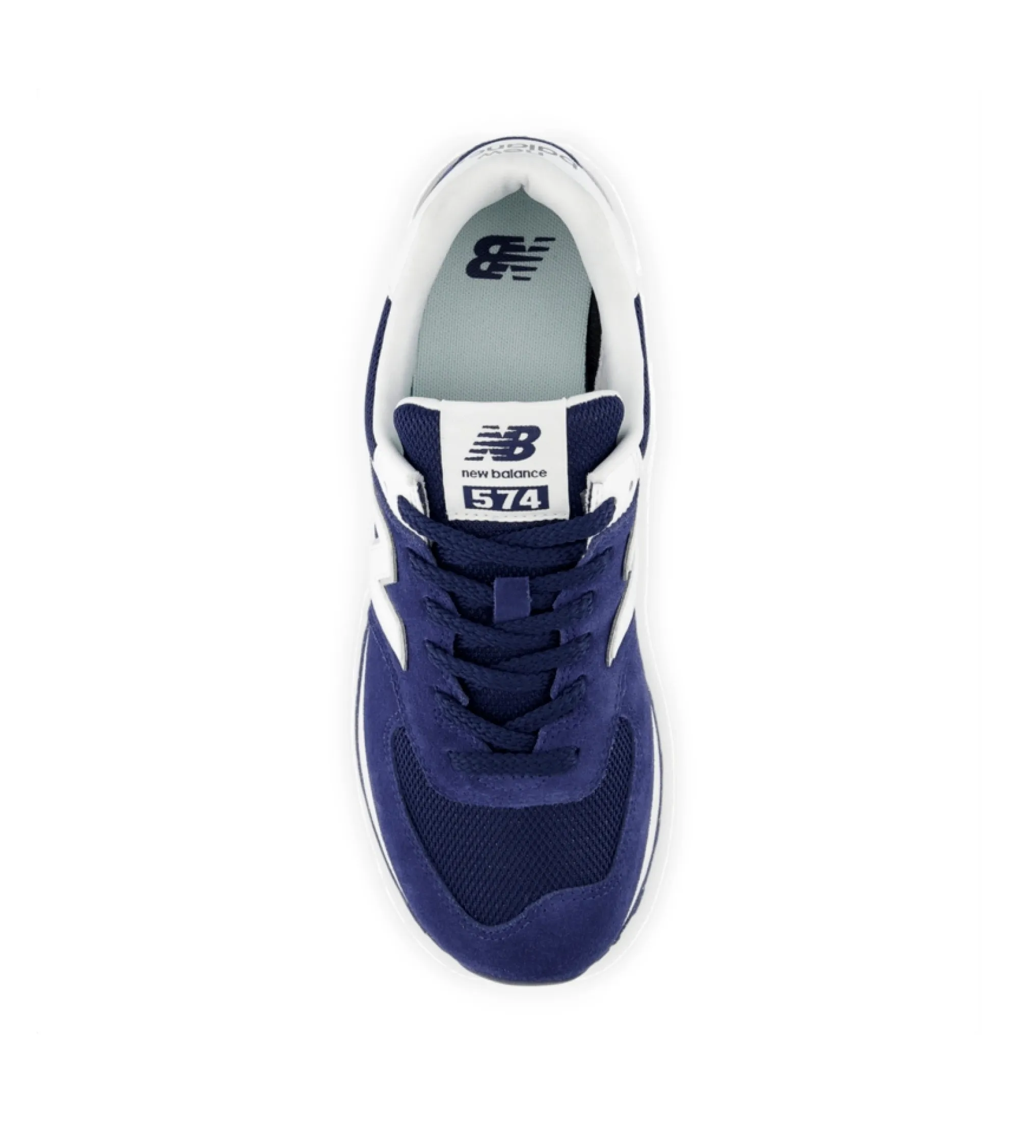 Zapatillas de Piel 574 marino