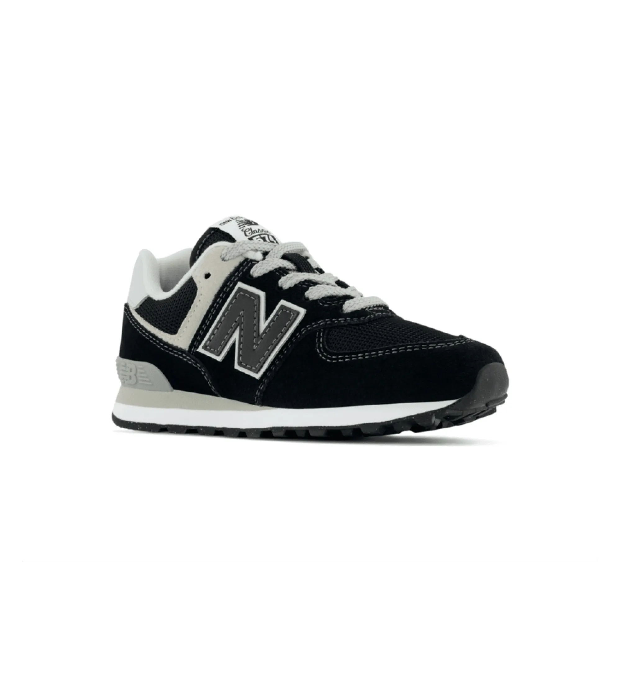 Zapatillas de Piel 574 negro
