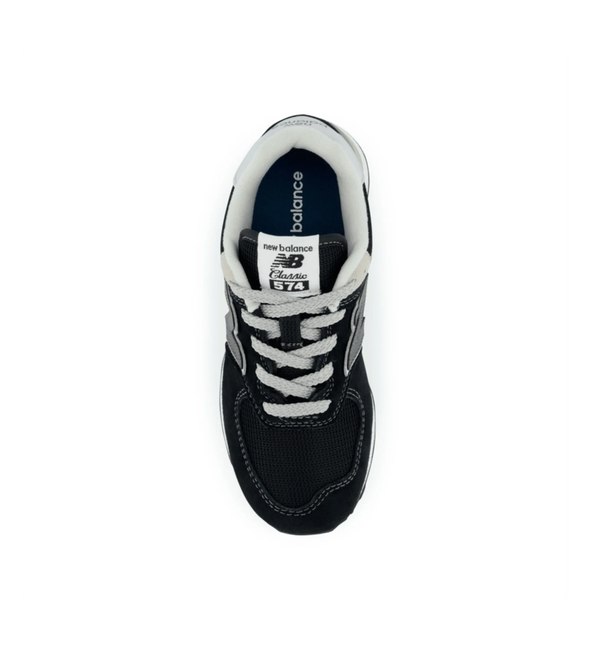 Zapatillas de Piel 574 negro