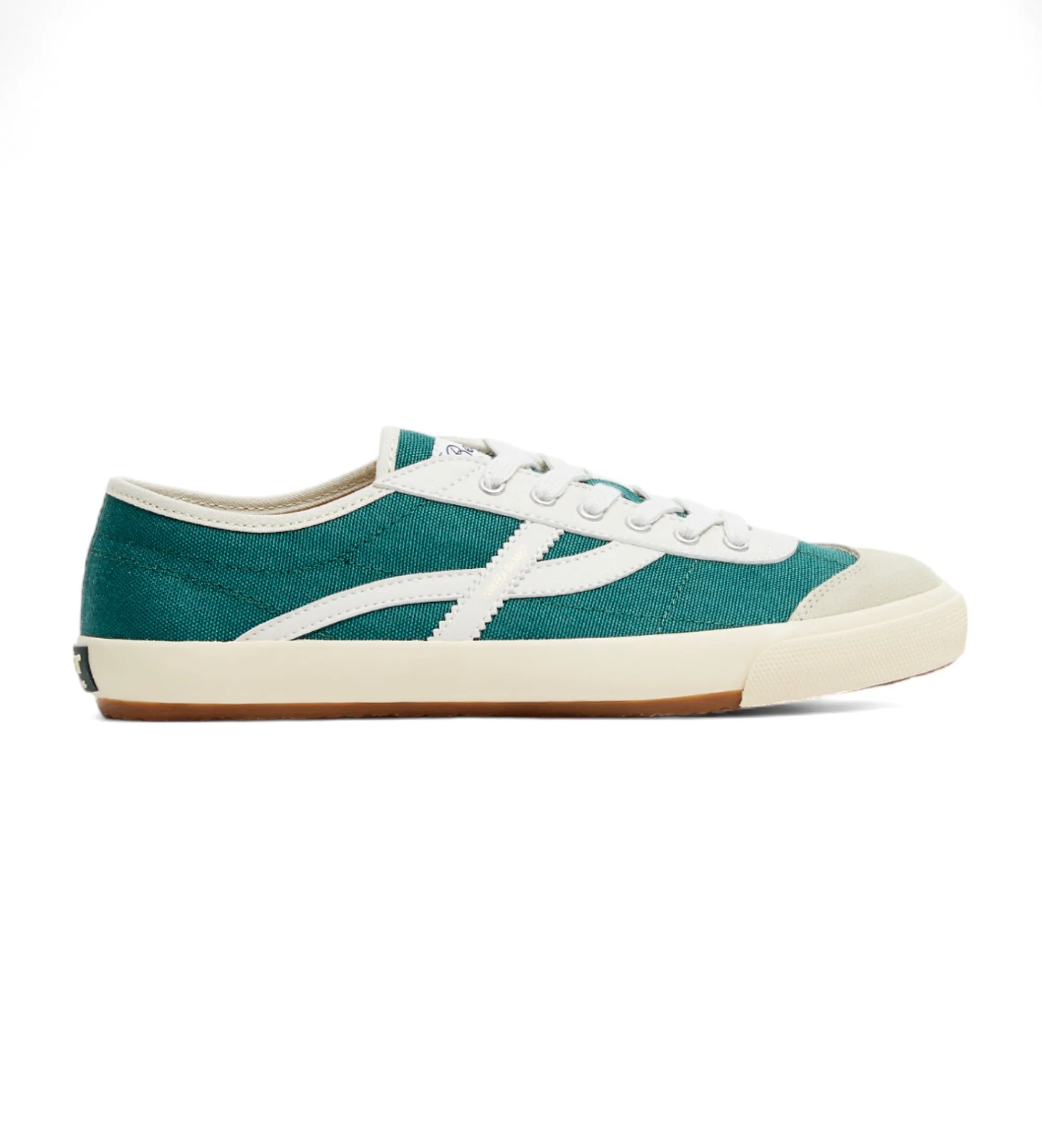 Zapatillas de piel Canvas verde