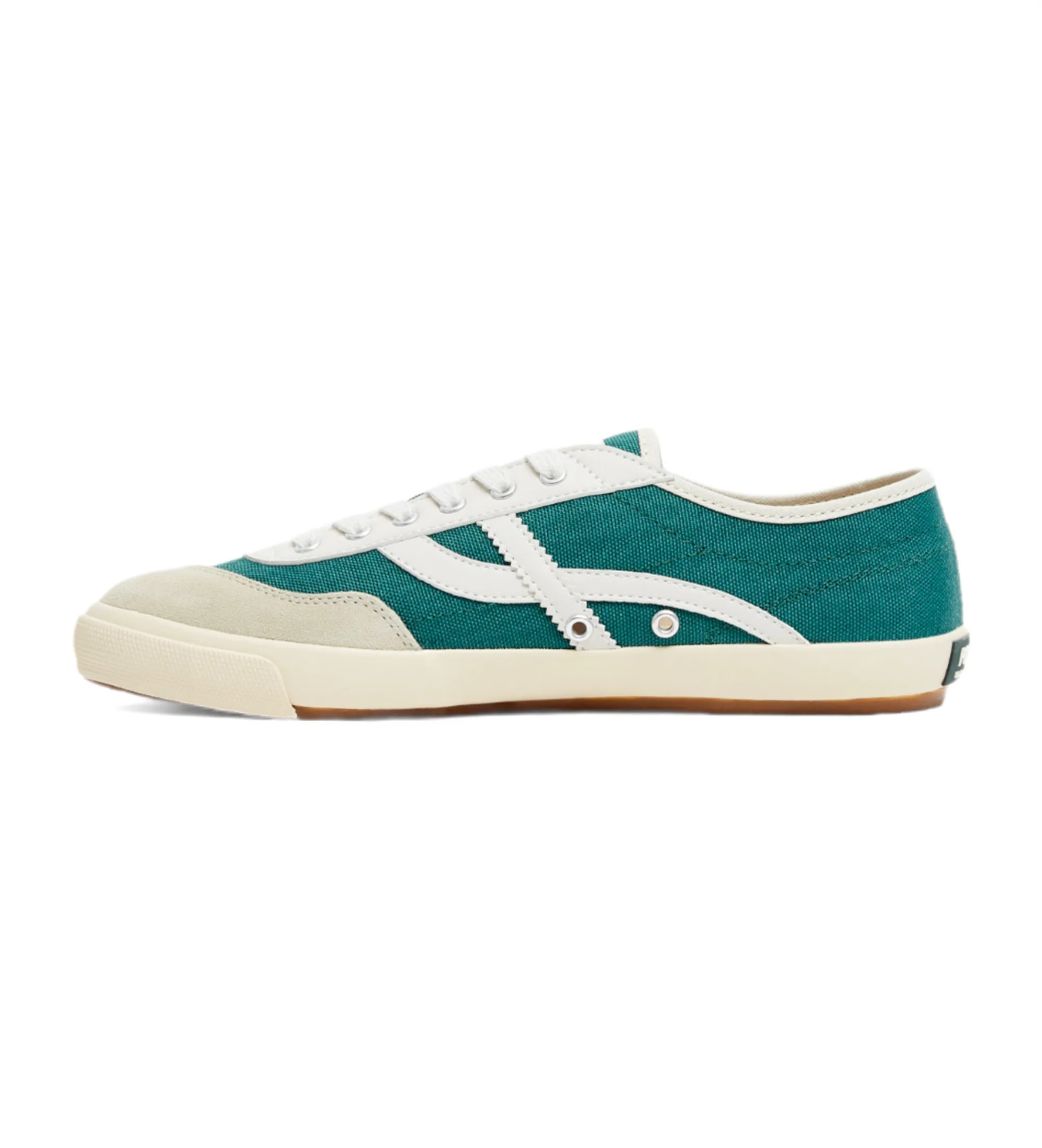 Zapatillas de piel Canvas verde