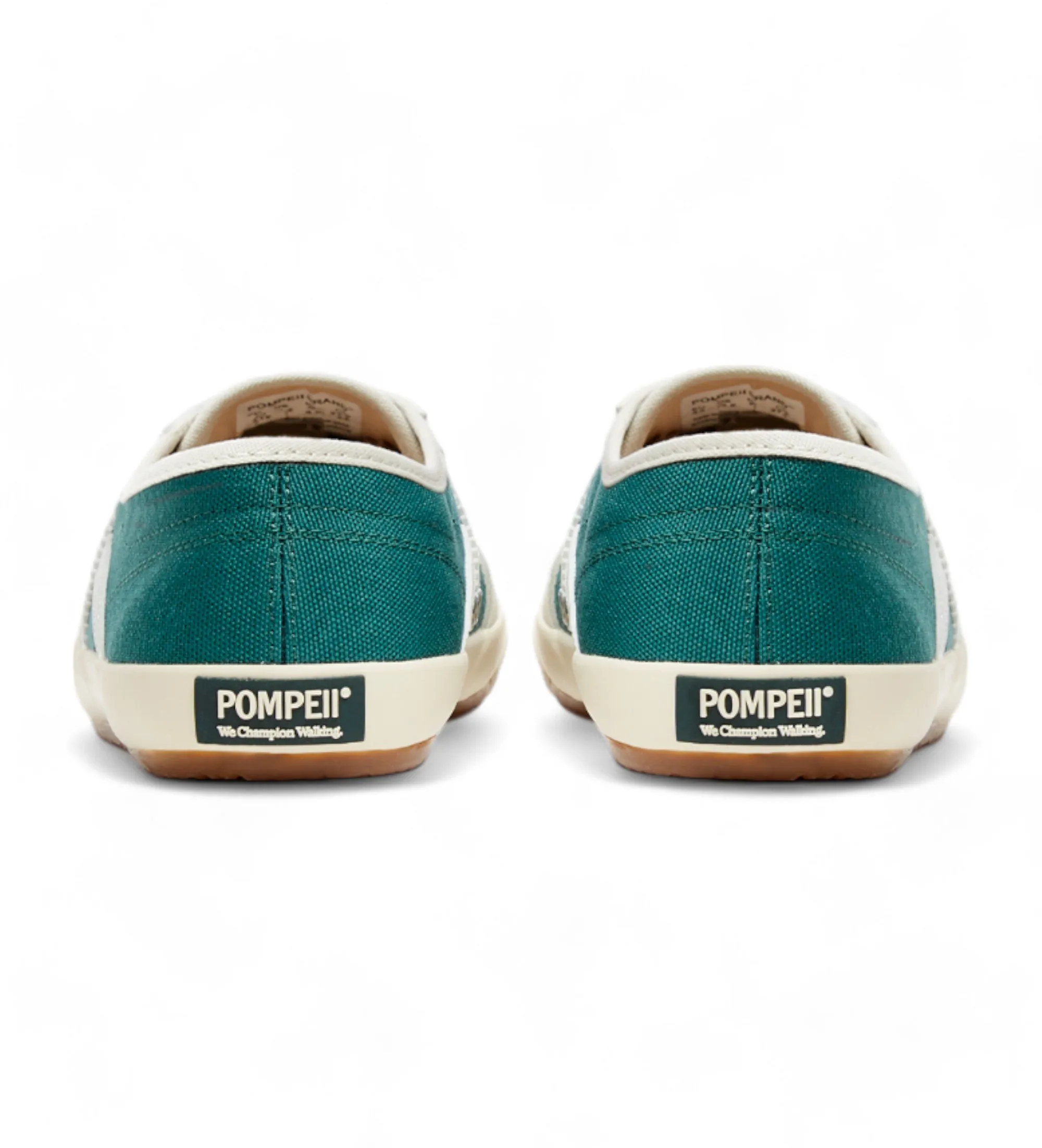 Zapatillas de piel Canvas verde