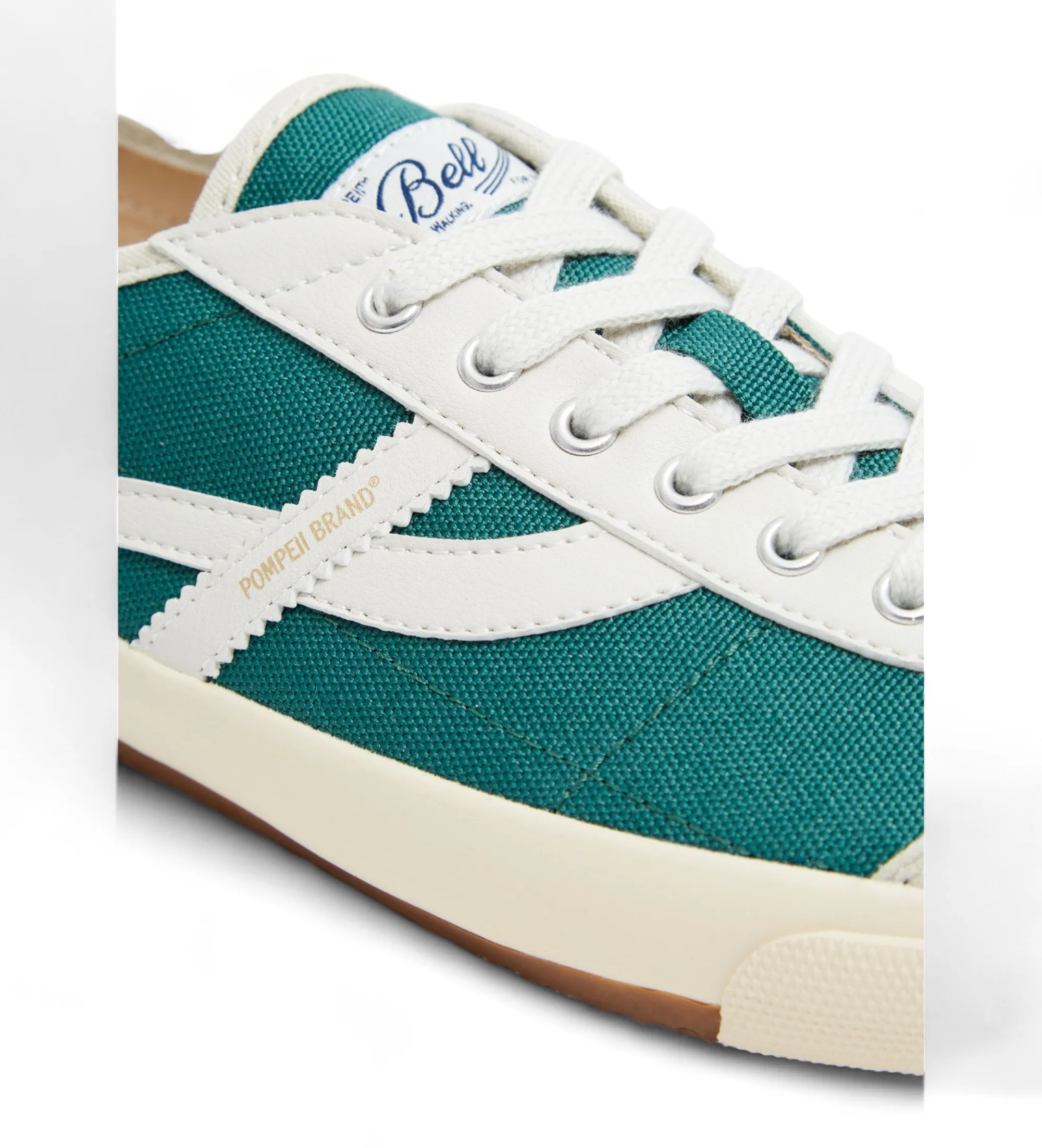 Zapatillas de piel Canvas verde