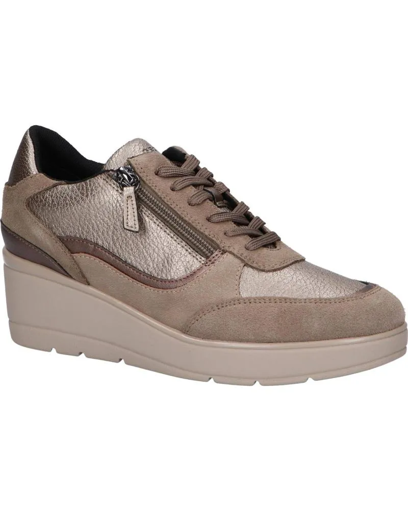 Zapatillas deporte GEOX  de Mujer D46RAA 02N22 D ILDE  C6029 TAUPE