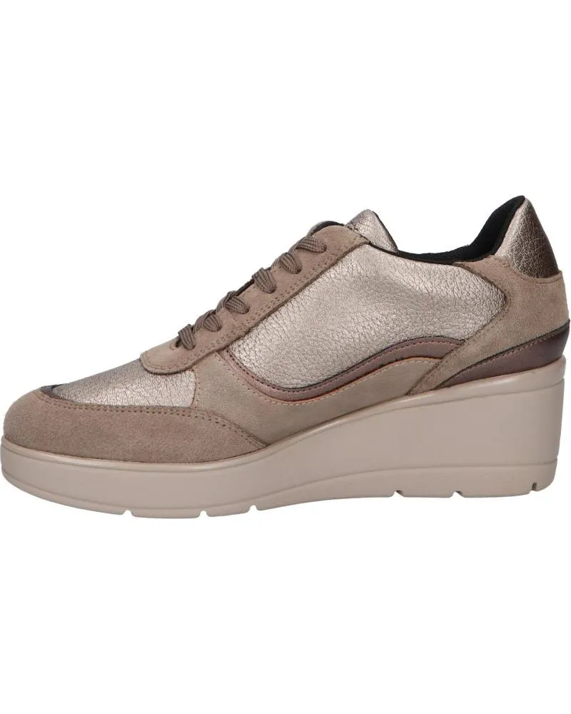 Zapatillas deporte GEOX  de Mujer D46RAA 02N22 D ILDE  C6029 TAUPE