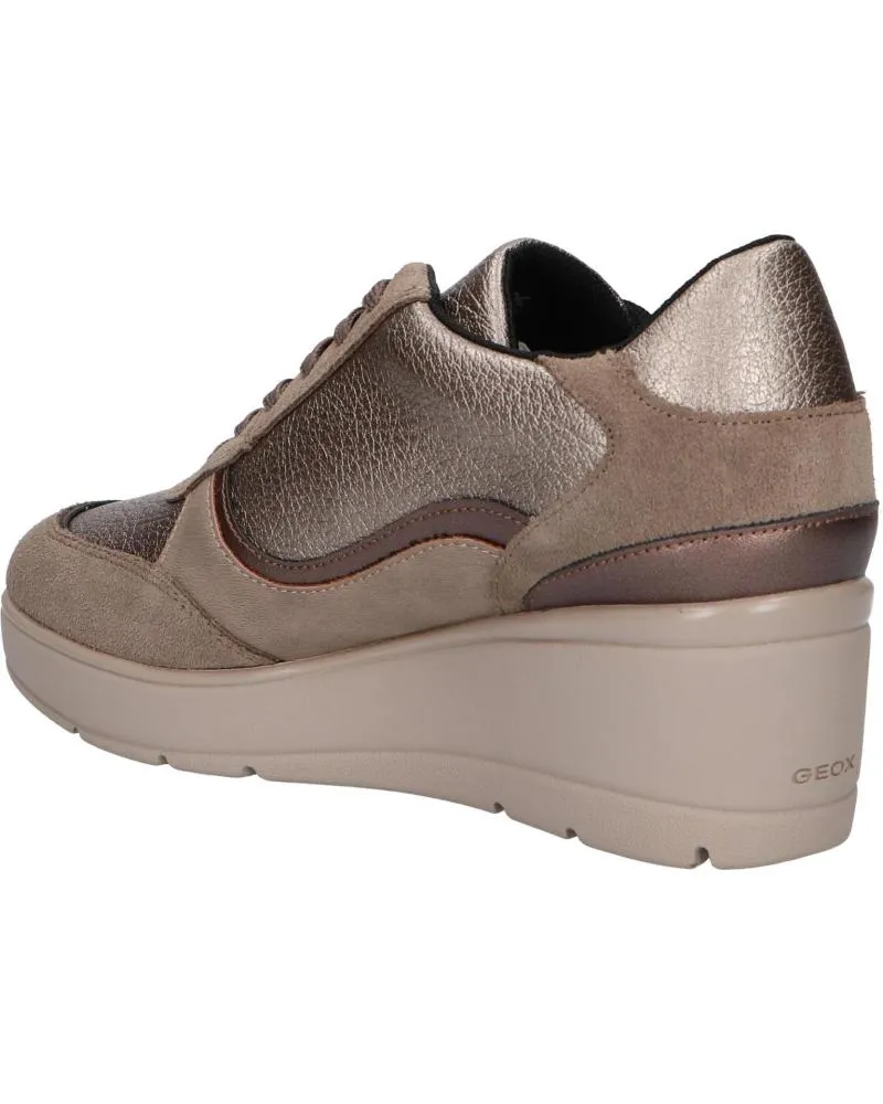 Zapatillas deporte GEOX  de Mujer D46RAA 02N22 D ILDE  C6029 TAUPE