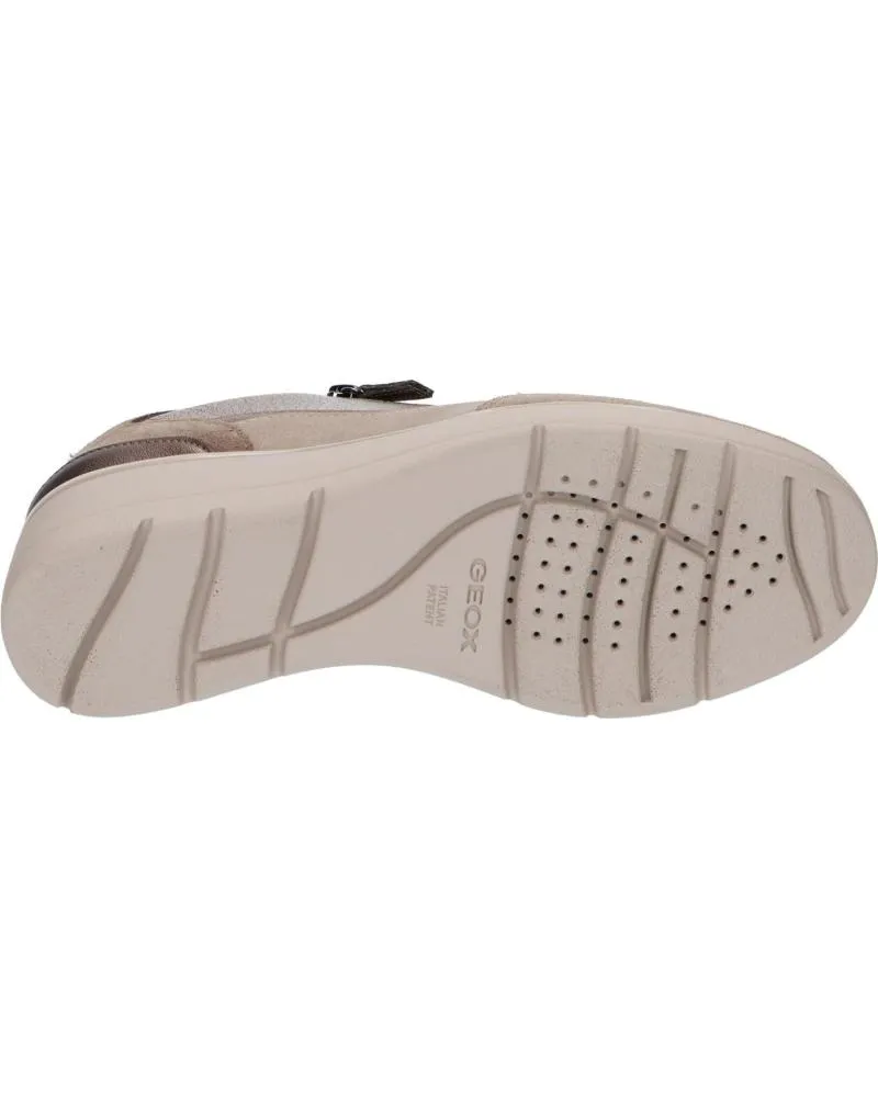 Zapatillas deporte GEOX  de Mujer D46RAA 02N22 D ILDE  C6029 TAUPE