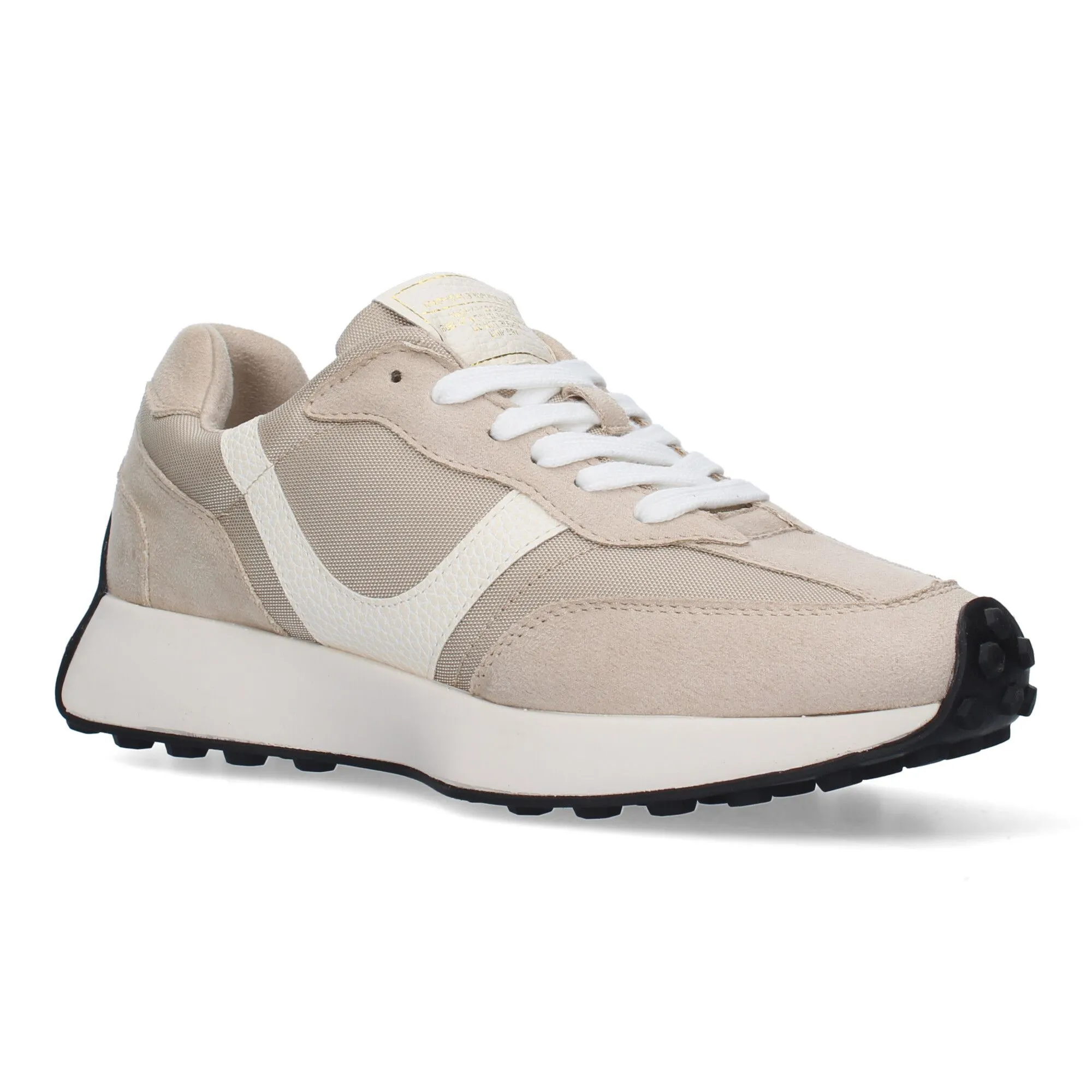 Zapatillas deportivas cómodas para mujer color beige M3540