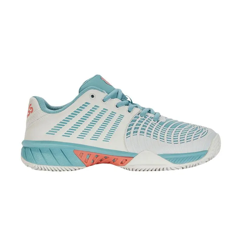 Zapatillas Kswiss Express Light 3 HB Blanco Turquesa Mujer | Kswiss