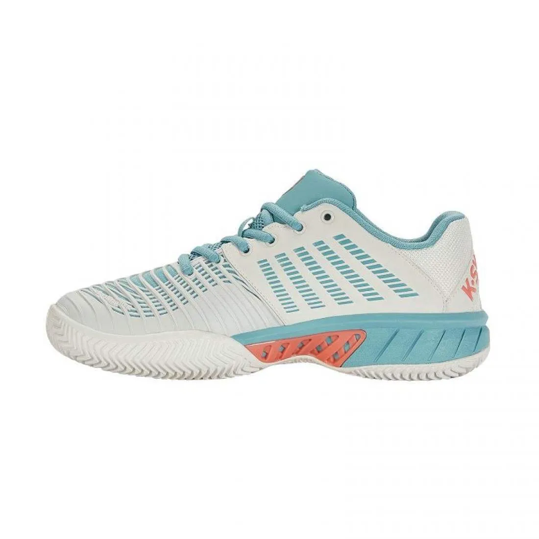 Zapatillas Kswiss Express Light 3 HB Blanco Turquesa Mujer | Kswiss