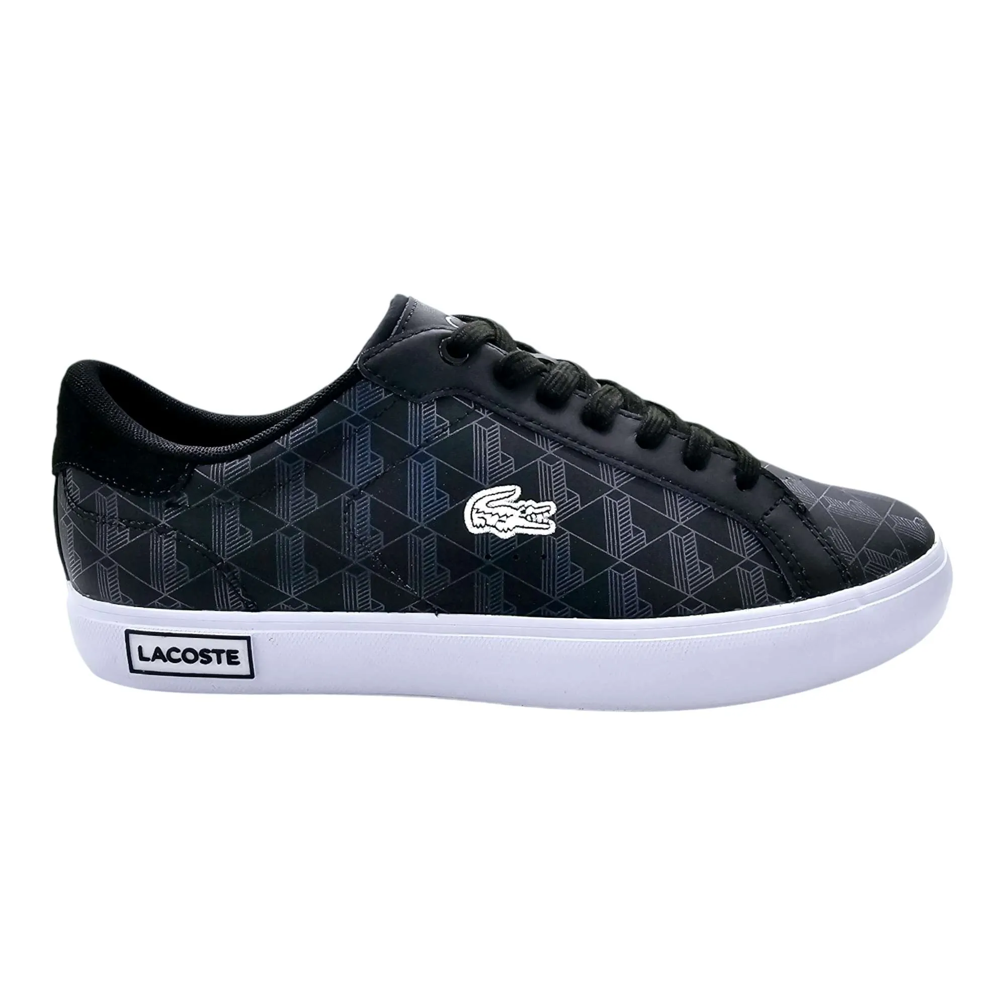 ZAPATILLAS LACOSTE HOMBRE POWERCOURT 124 NEGRO