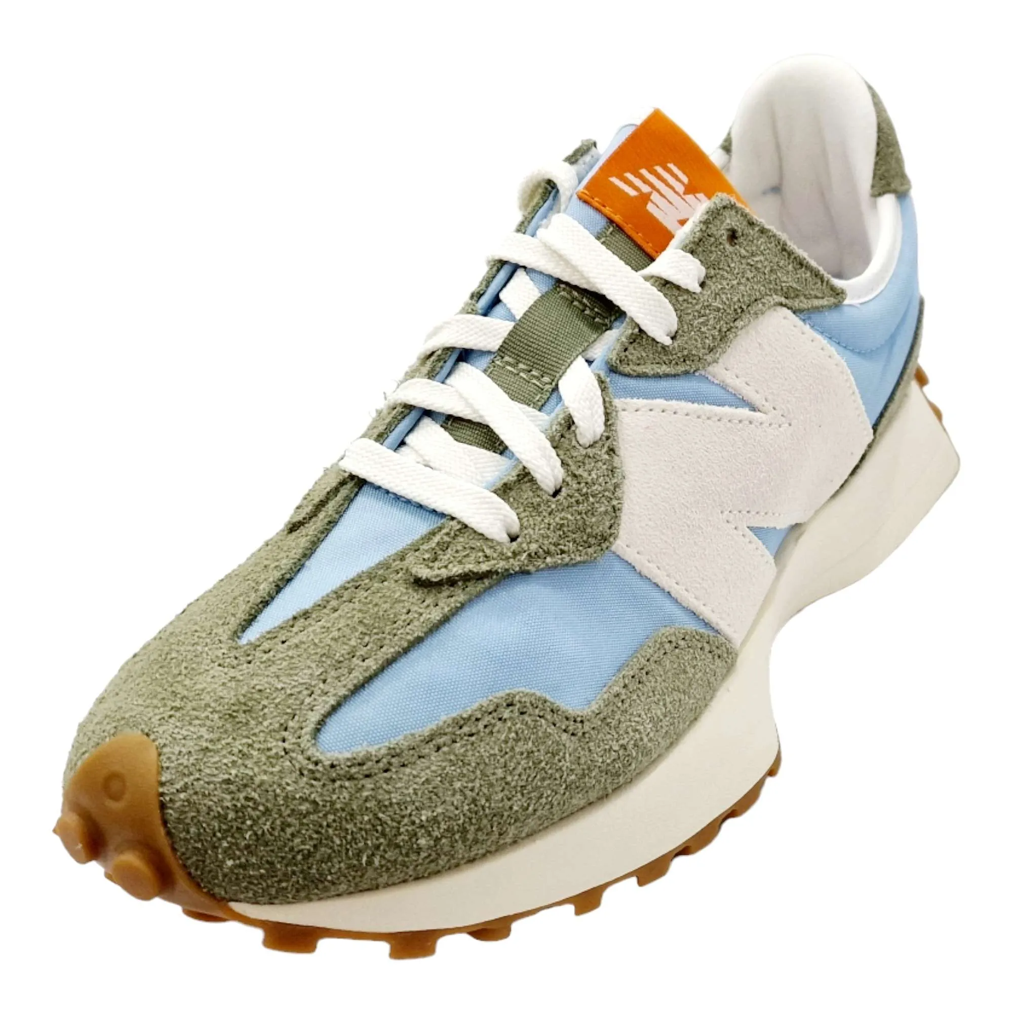 ZAPATILLAS NEW BALANCE HOMBRE U327SC KAKI Y AZUL KAKI