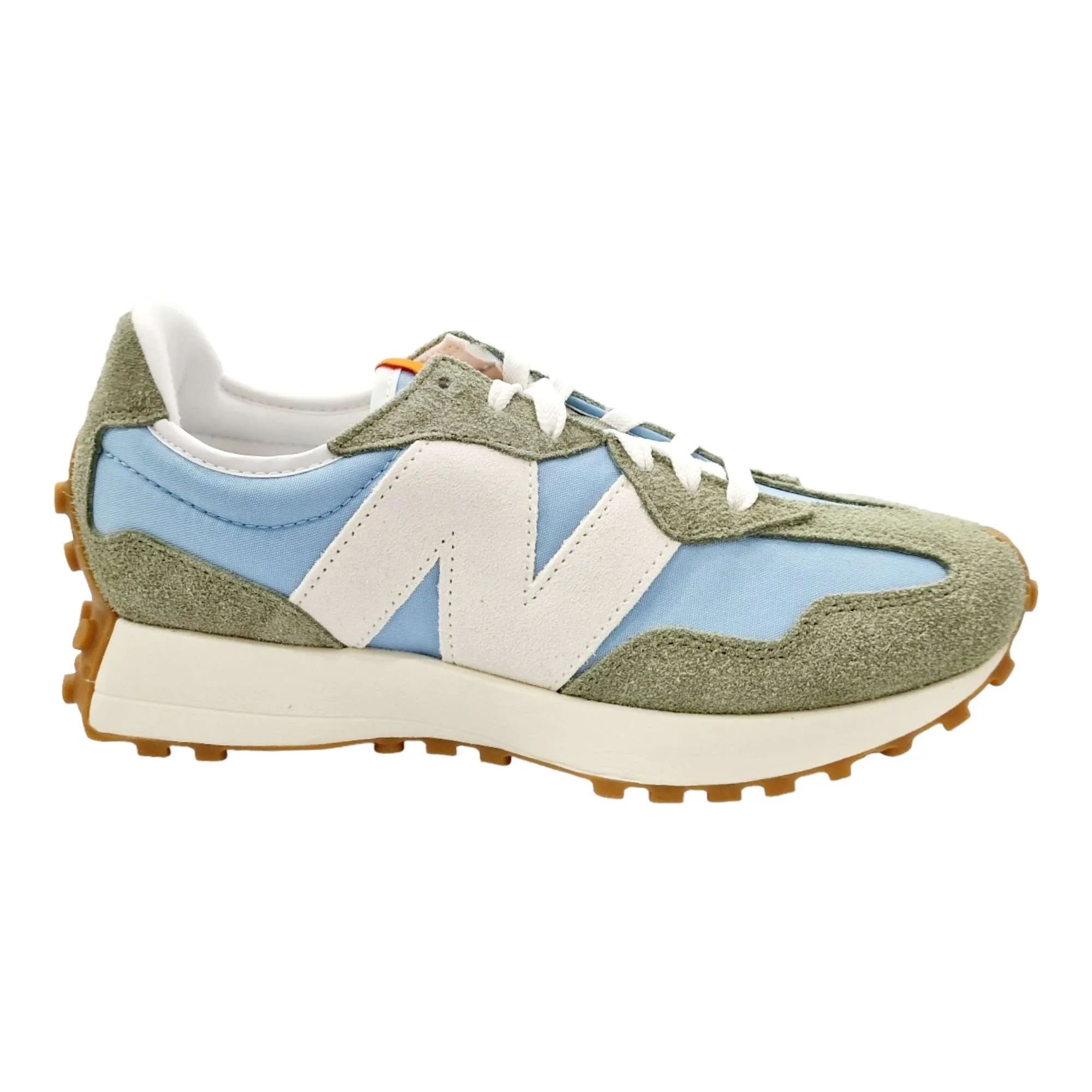 ZAPATILLAS NEW BALANCE HOMBRE U327SC KAKI Y AZUL KAKI