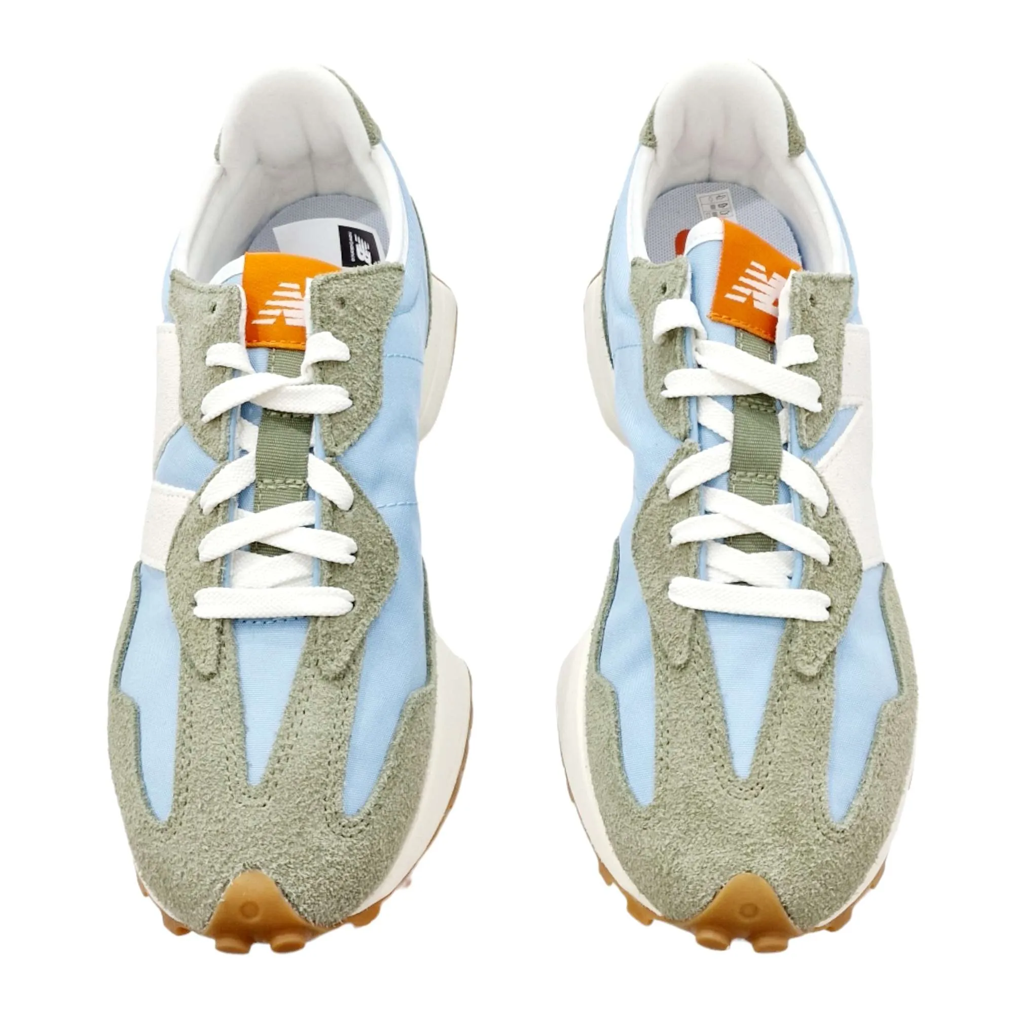 ZAPATILLAS NEW BALANCE HOMBRE U327SC KAKI Y AZUL KAKI