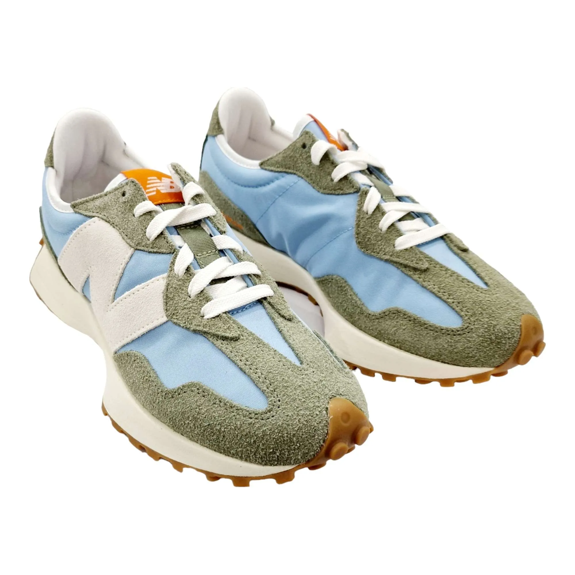 ZAPATILLAS NEW BALANCE HOMBRE U327SC KAKI Y AZUL KAKI